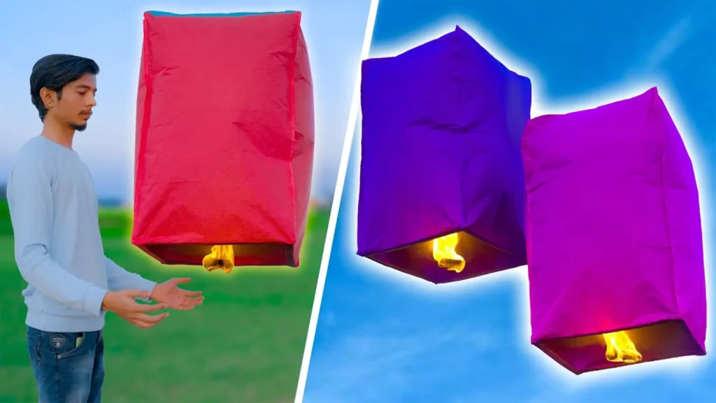 آموزش ساخت بالن آرزوها در منزل در کمترین زمان