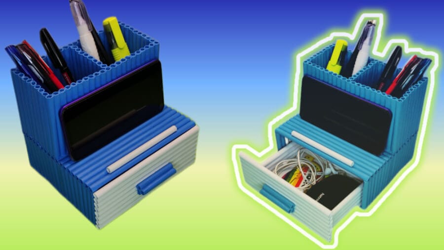 آموزش ساخت باکس نظم دهنده با کاغذ باطله