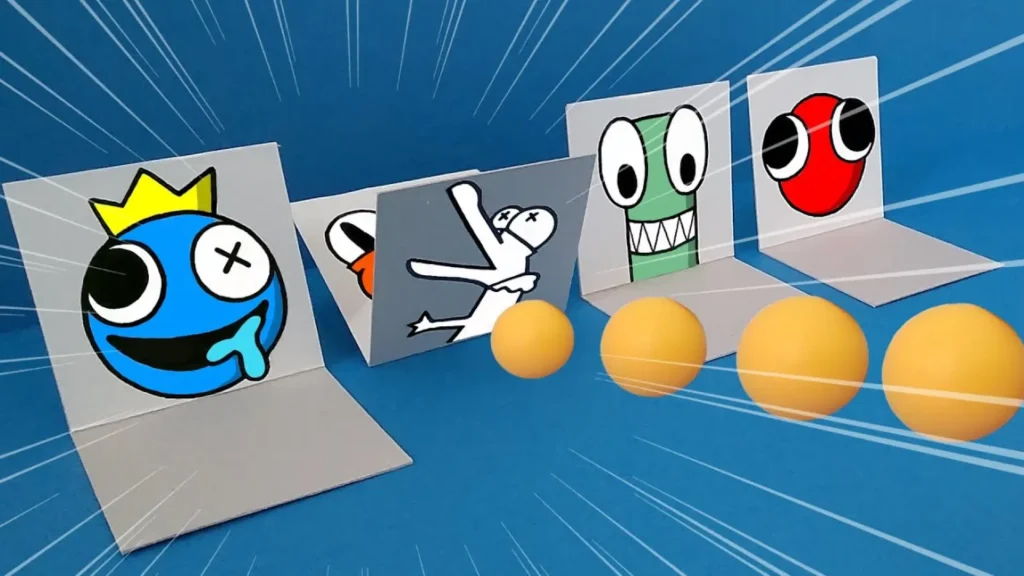 آموزش ساخت کاردستی ساده و شلیک کردن به رینبو فرندز