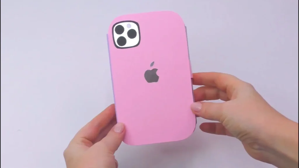 آموزش ساخت جامدادی و دفترچه یادداشت مدل آیفون با کاغذ رنگی