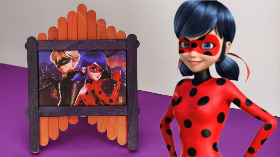 آموزش ساخت قاب عکس رومیزی با استفاده از چوب بستنی رنگی به تعداد کم