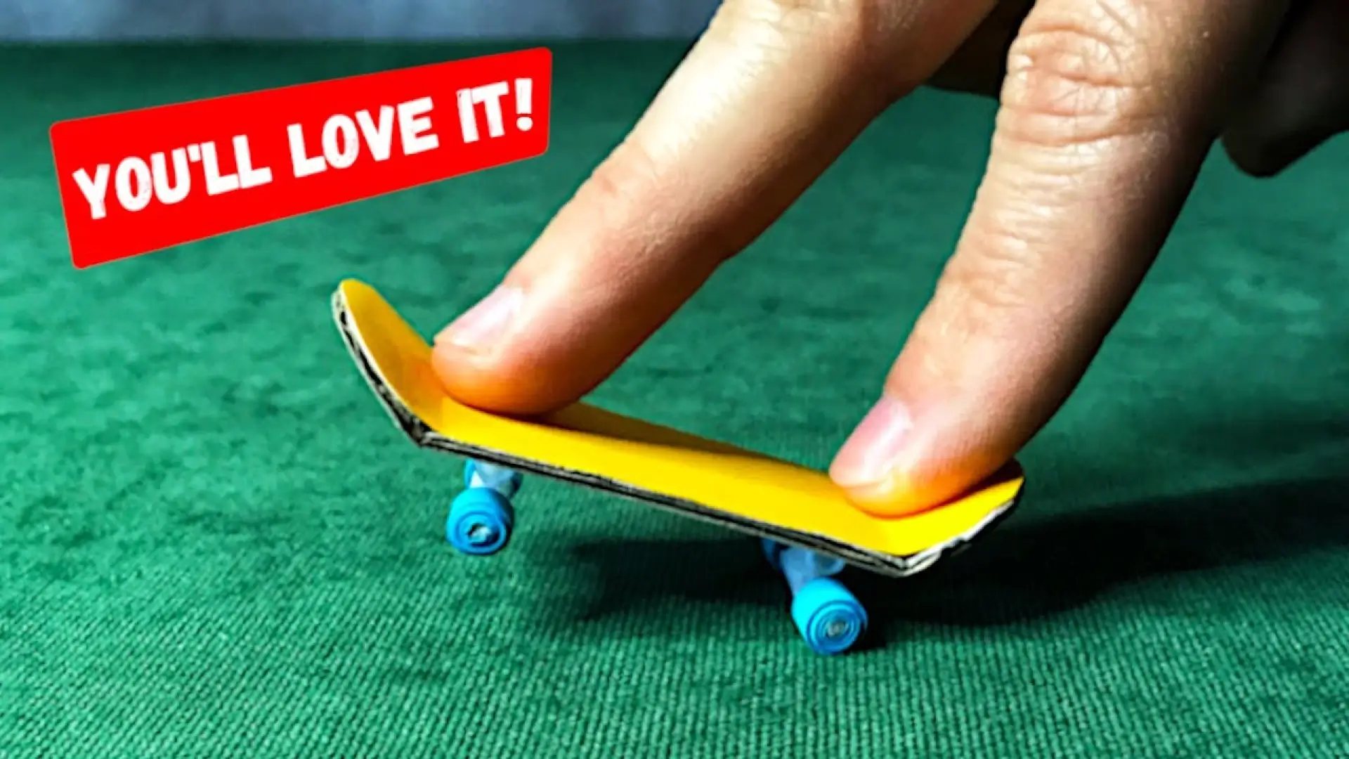 آموزش ساخت اسکیت برد انگشتی با مقوا