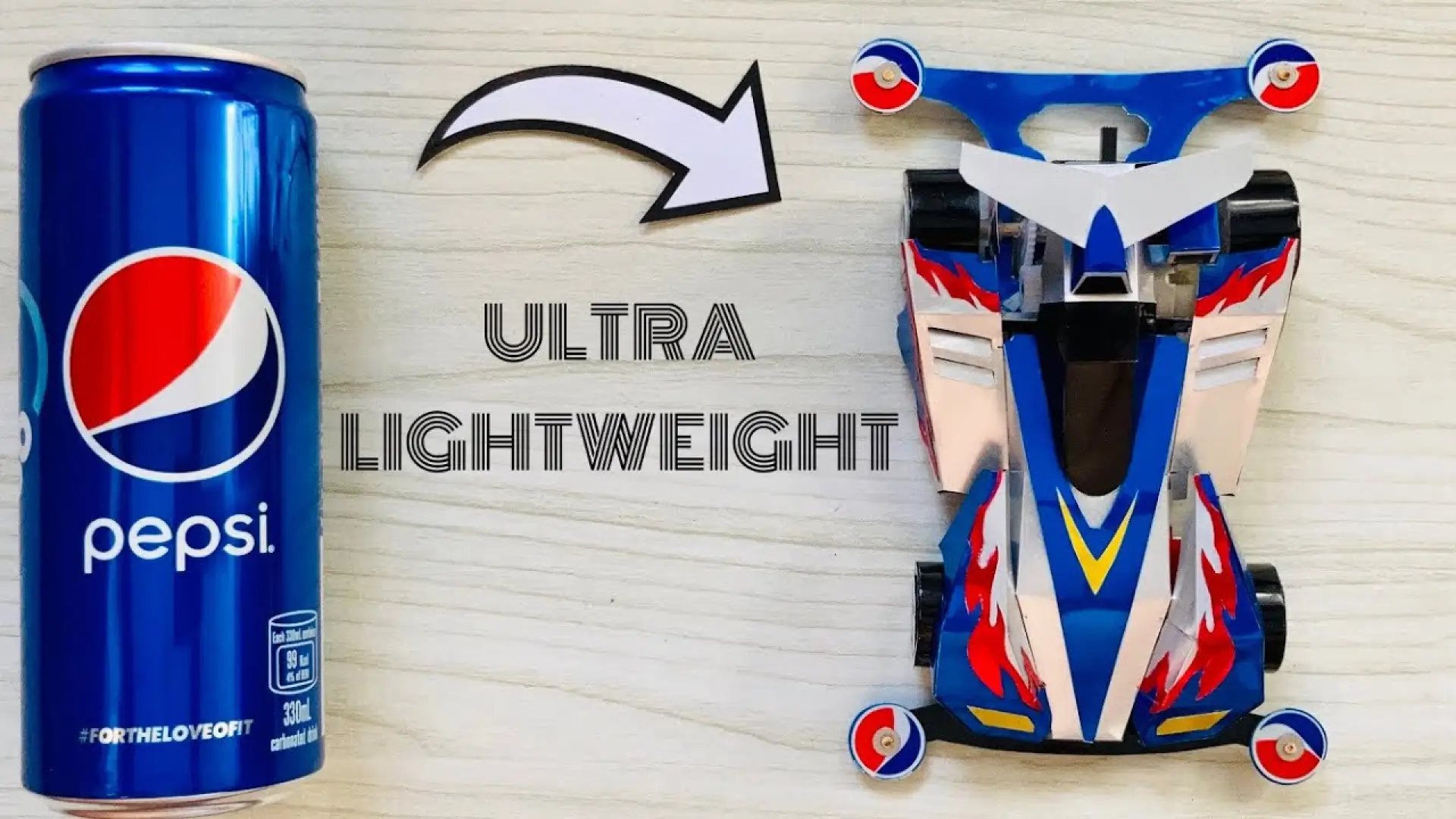 فیلم ساخت کاردستی ماشین خفن با قوطی نوشابه پپسی، ساخت کاردستی خلاقانه با وسایل دورریختنی