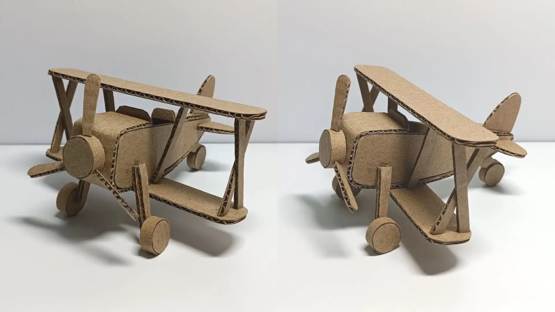 آموزش ساخت کاردستی هواپیما با مقوا