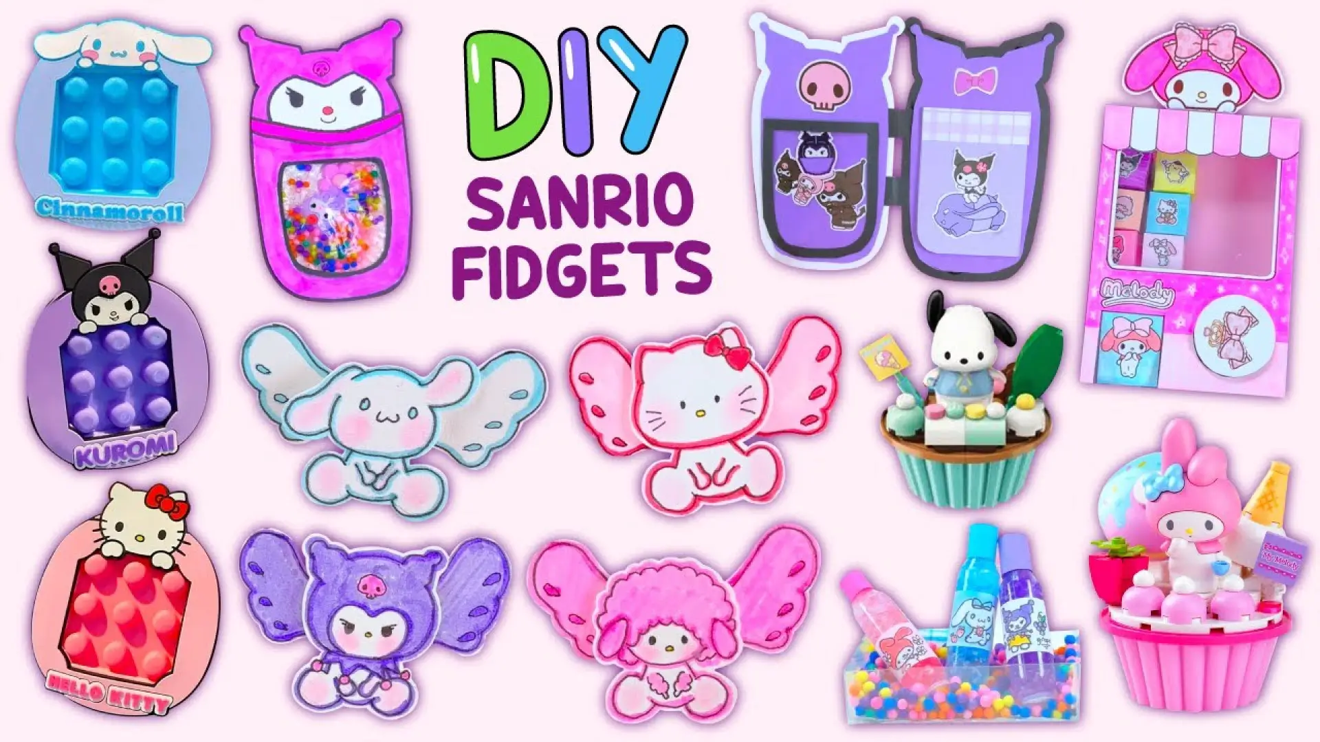 کاردستی های کیوت دخترانه با تم کورومی