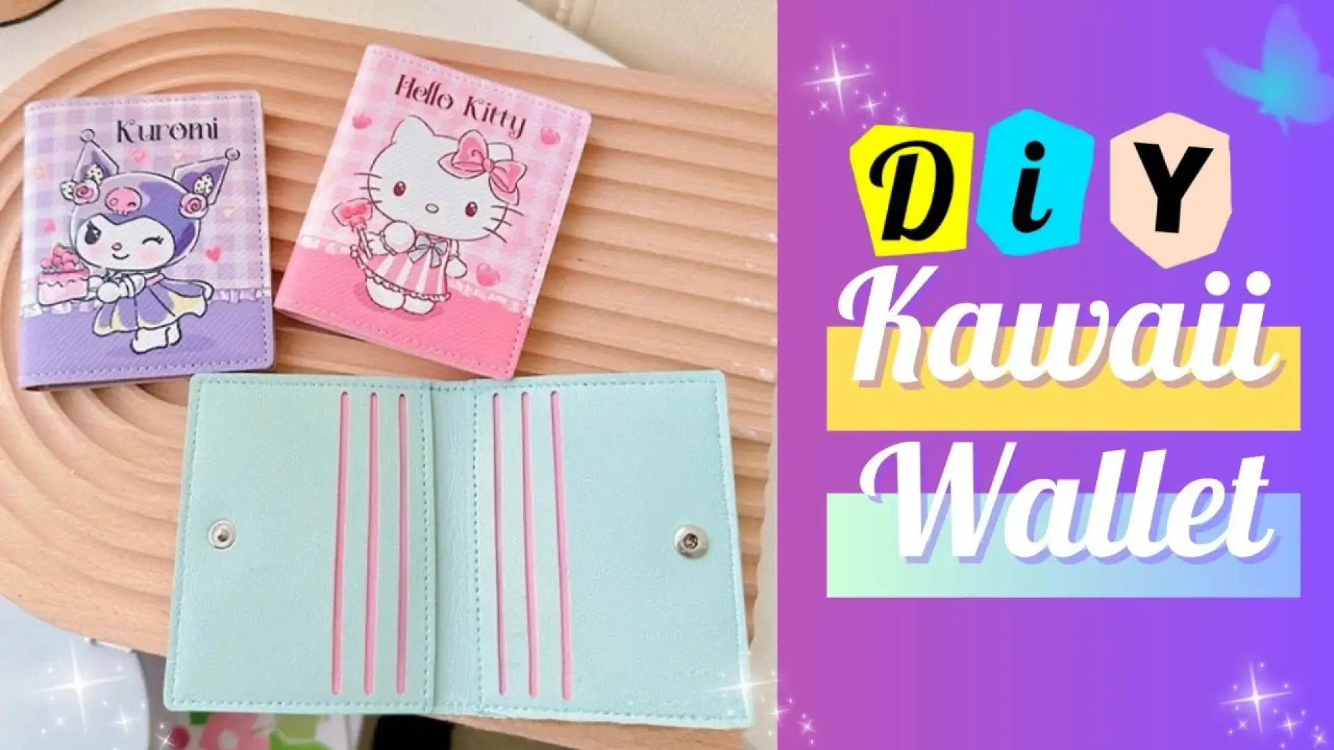 فیلم آموزش ساخت کاردستی کیف دخترانه کیوت و فانتزی با تم هلو کیتی و فقط با استفاده از کاغذ