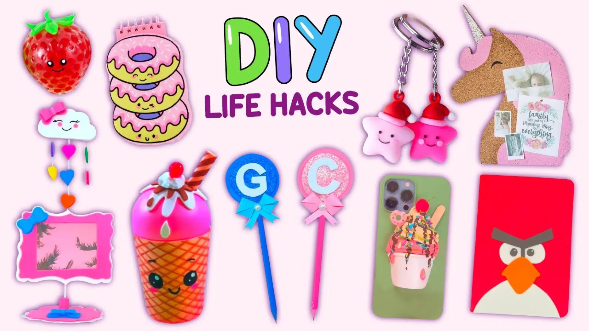 10 ایده دخترانه جدید برای ساخت کاردستی لوازم تحریر مدرسه‌ای کیوت و فانتزی مناسب دختر کوچولوهای مدرسه‌ای