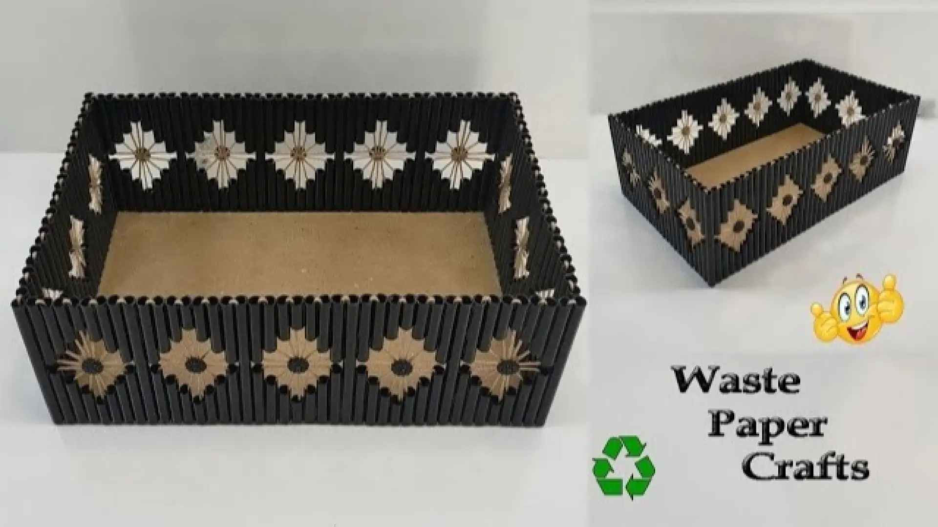 ایده جدید و خلاقانه برای ساخت کاردستی سبد ذخیره سازی مناسب آشپزخانه بسیار شیک و زیبا، فقط با استفاده از کاغذ دور ریختنی و بازیافتی