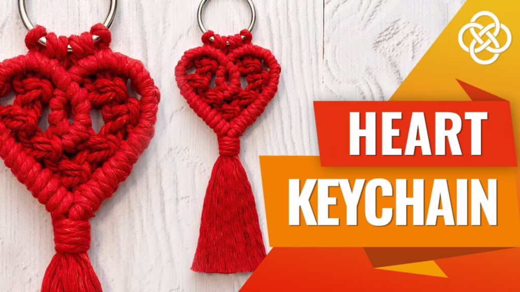 ایده جدید و خلاقانه برای بافت جاکلیدی قلب ولنتاین