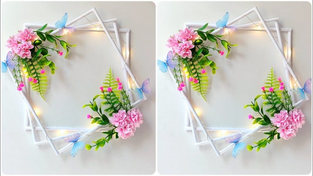 ایده خلاقانه برای ساخت کاردستی تزیینی با کاغذ سفید