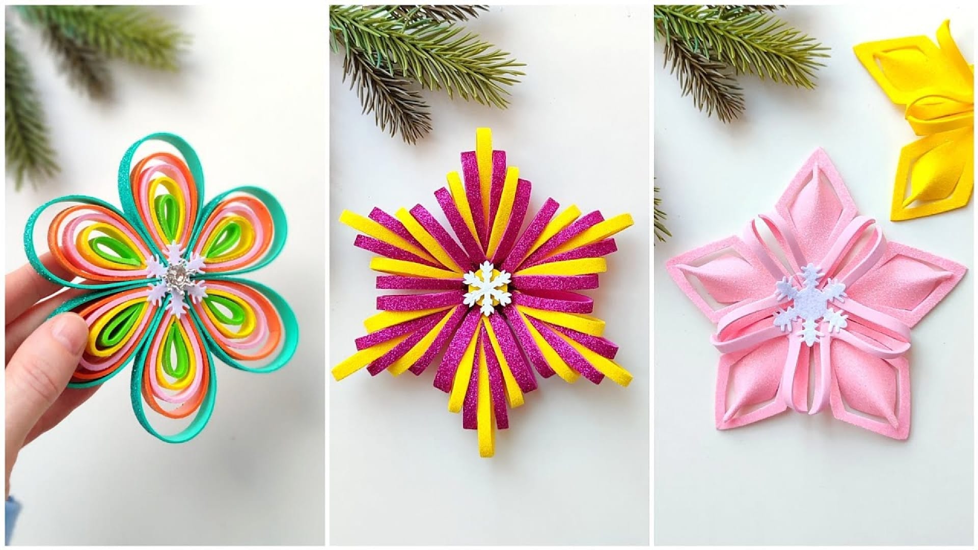 ایده جدید و خلاقانه برای ساخت کاردستی تزیینی زیبا با فوم در خانه