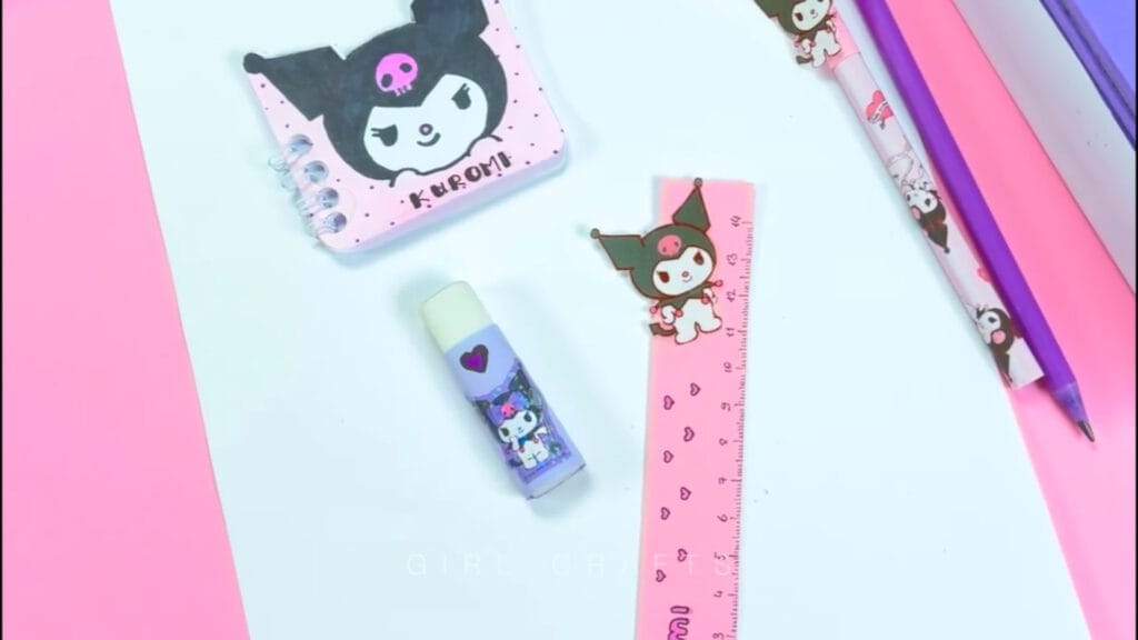 ایده خلاقانه برای ساخت کاردستی کرومی لوازم تحریر فانتزی و کیوت