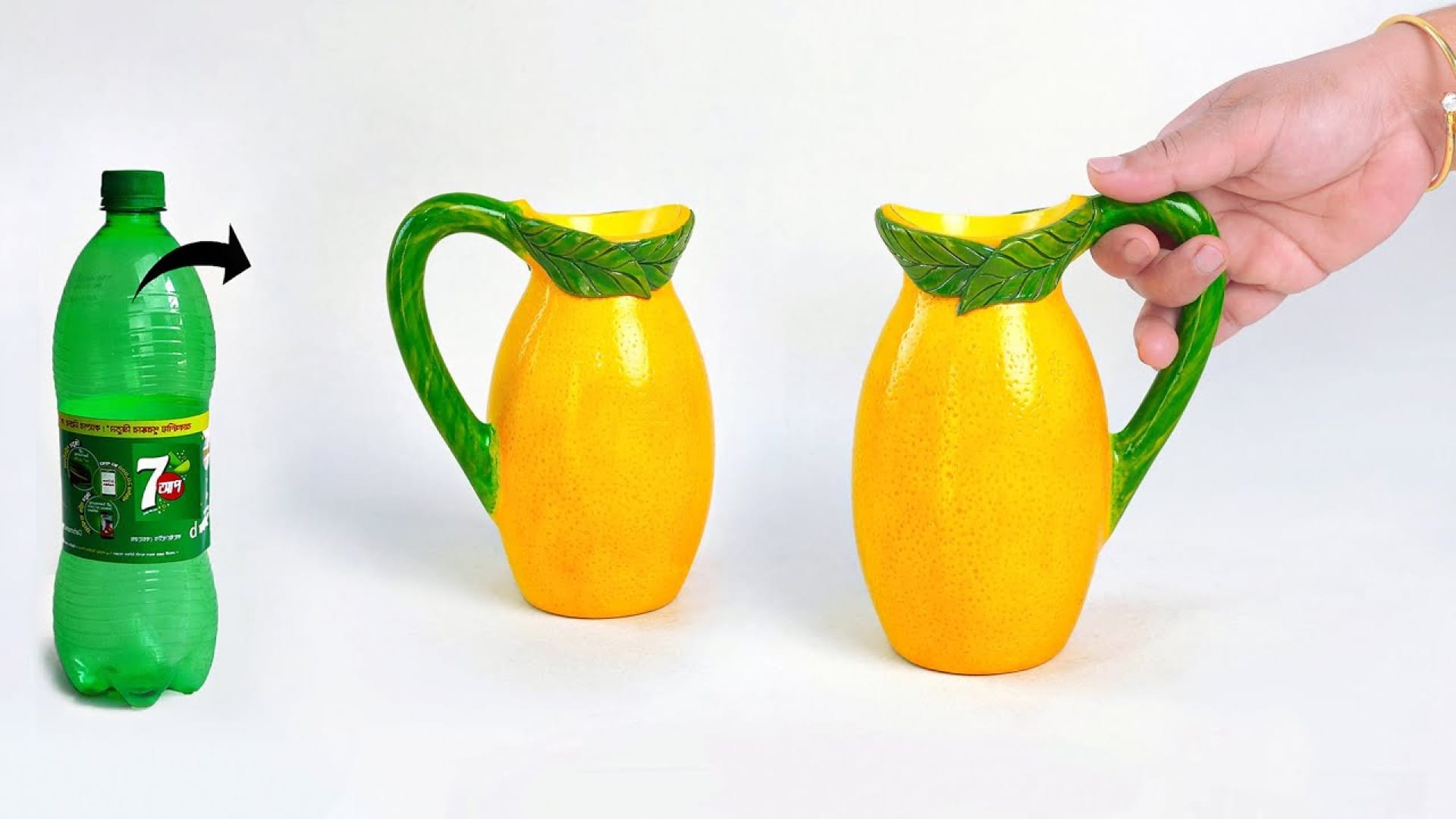 ایده خلاقانه برای ساخت دکوری با بطری پلاستیکی