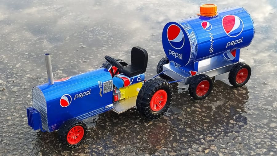 ایده ساخت کاردستی خلاقانه با قوطی نوشابه فلزی در خانه