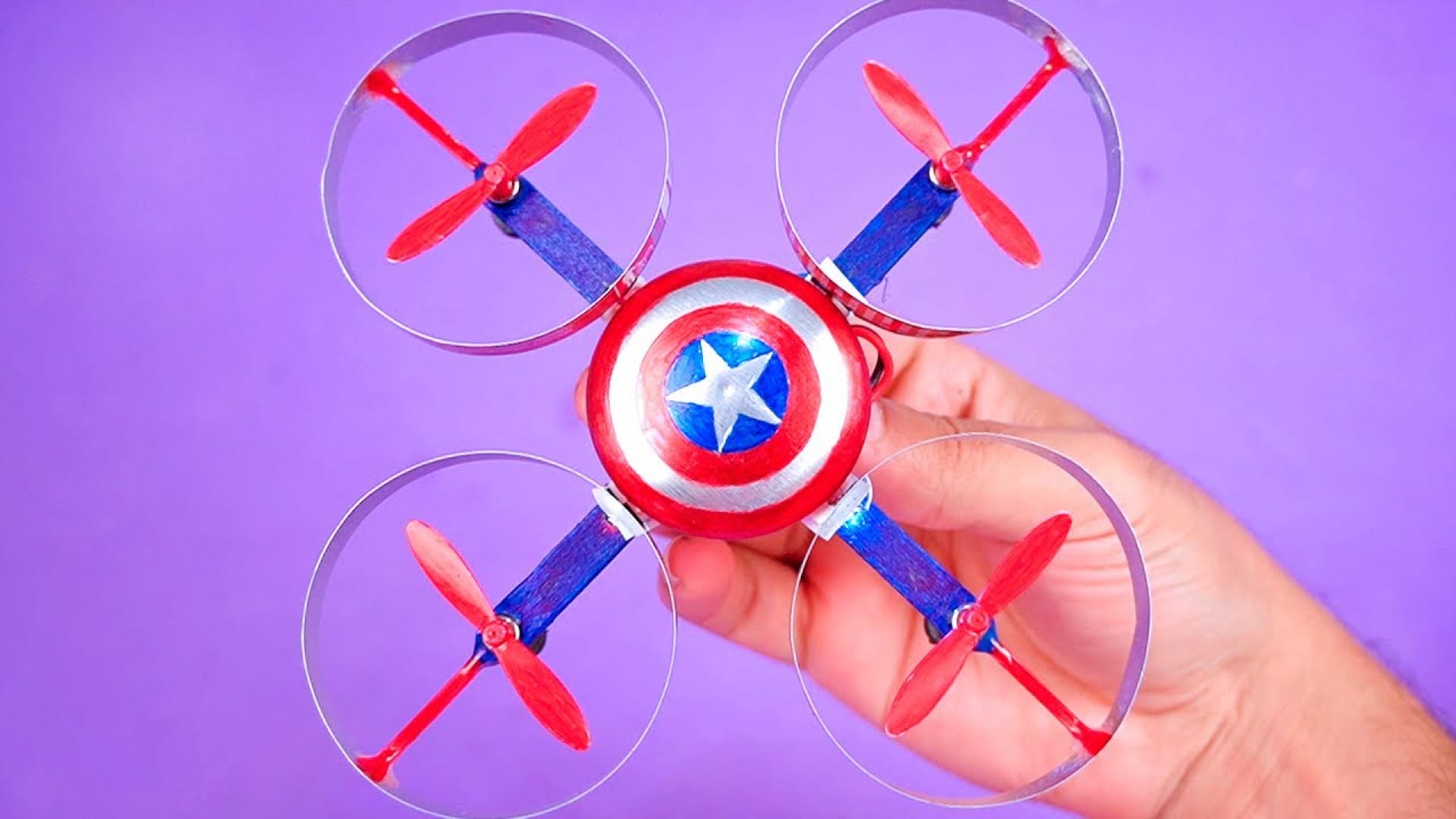 آموزش ساخت کاردستی پهپاد با قوطی نوشابه فلزی بازیافتی