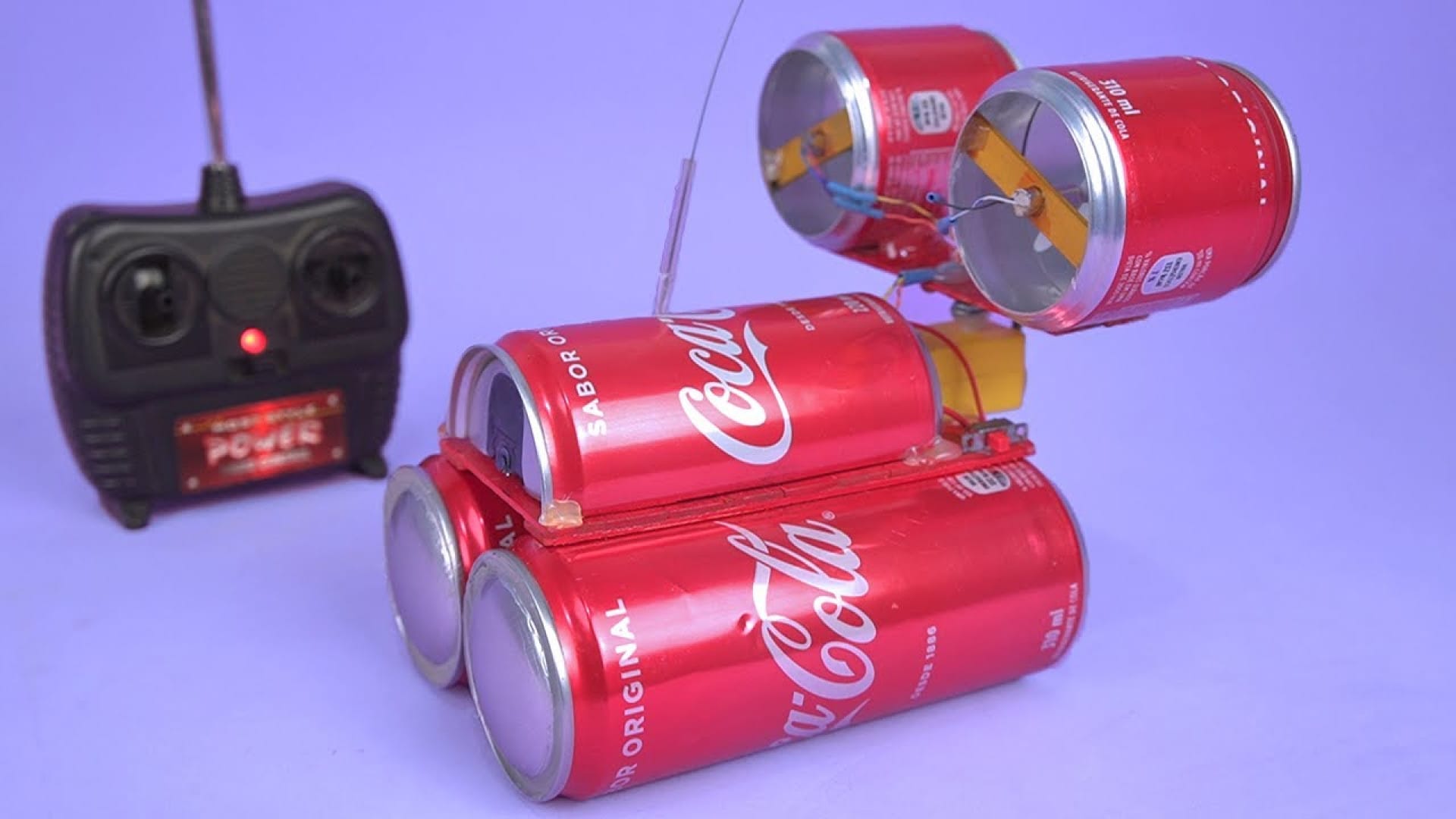 آموزش مرحله به مرحله ساخت کاردستی قایق با قوطی نوشابه بازیافتی