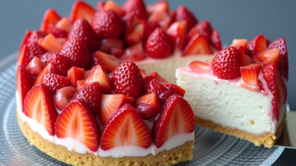 آموزش طرز تهیه چیز کیک خانگی رژیمی بدون قند و بدون پختن