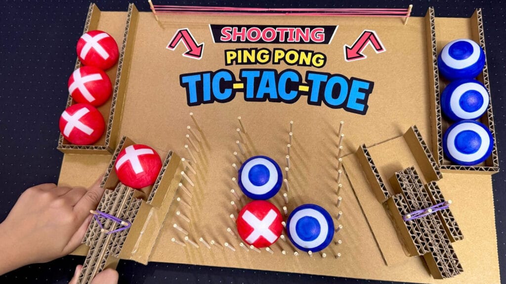 آموزش ساخت یک بازی رومیزی خلاقانه و سرگرم کننده با مقوا در خانه