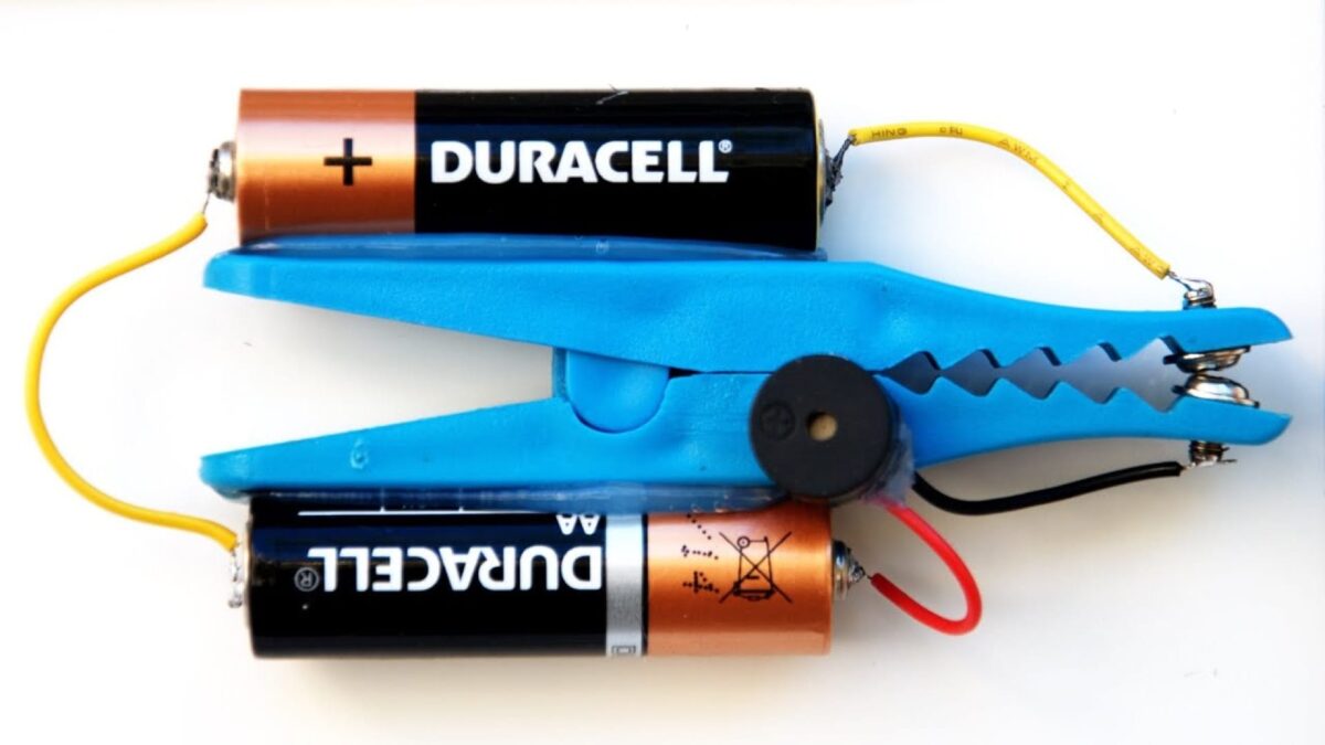 آموزش مرحله به مرحله ساخت کاردستی زنگ هشدار با لوازم ساده