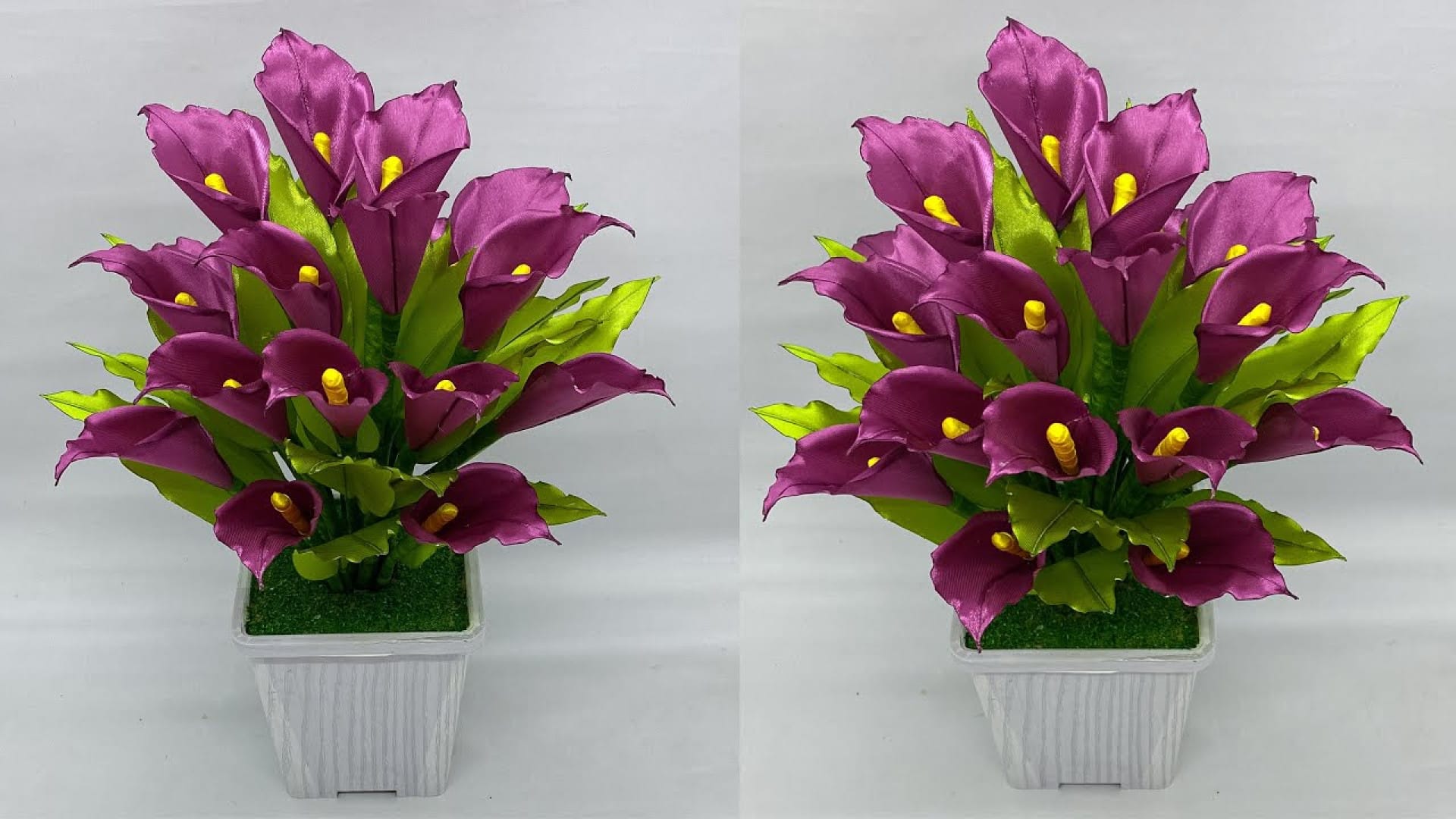 آموزش ساخت گل مصنوعی لیلیوم با روبان در منزل