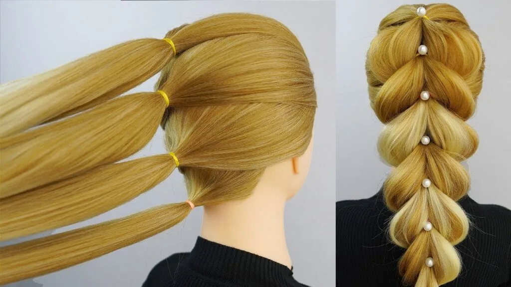 آموزش مدل مو دم اسبی آسان و زیبا در خانه