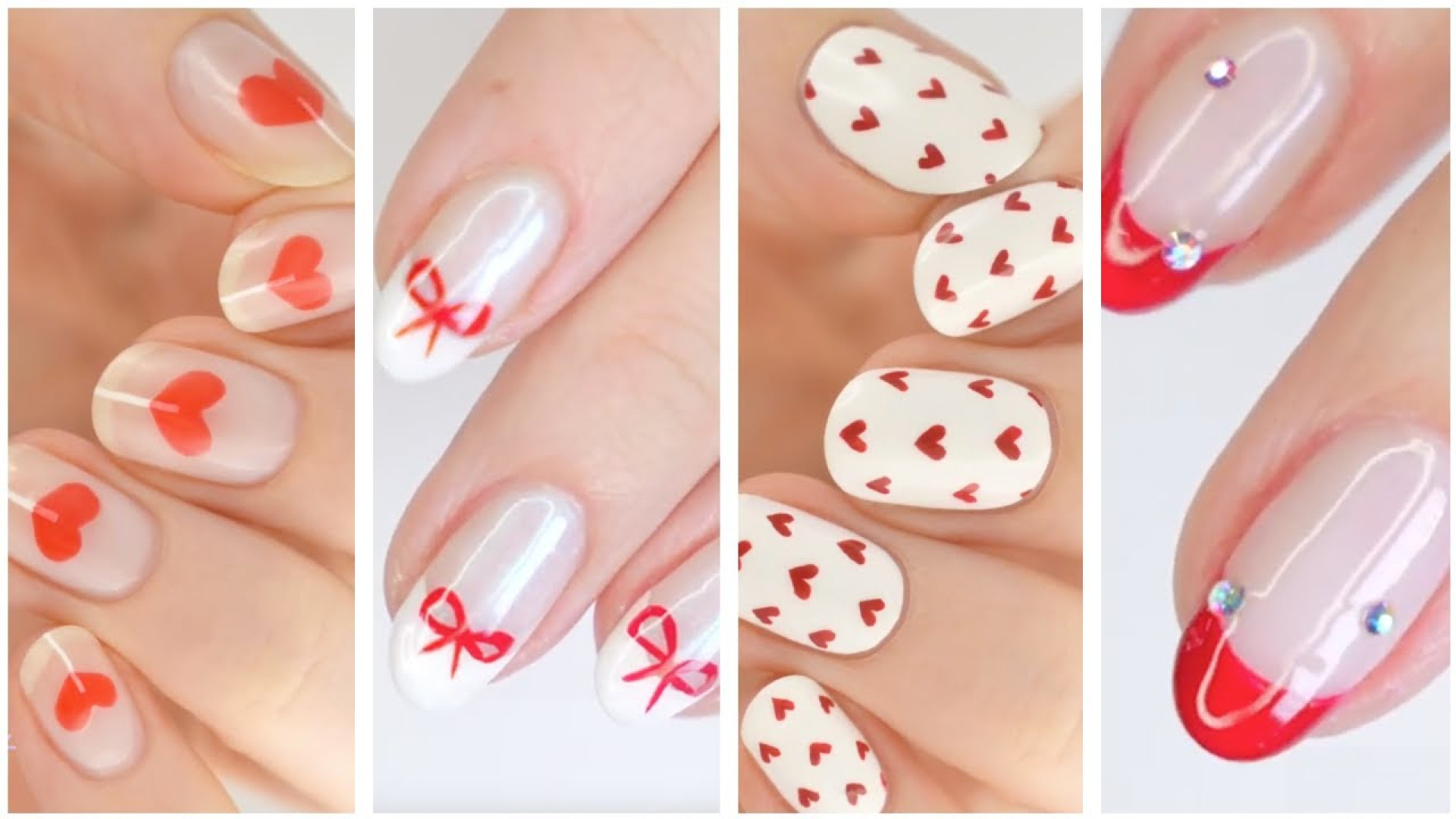 مجموعه ایده های رمانتیک لاک ناخن با دیزاین های جدید ۲۰۲۵