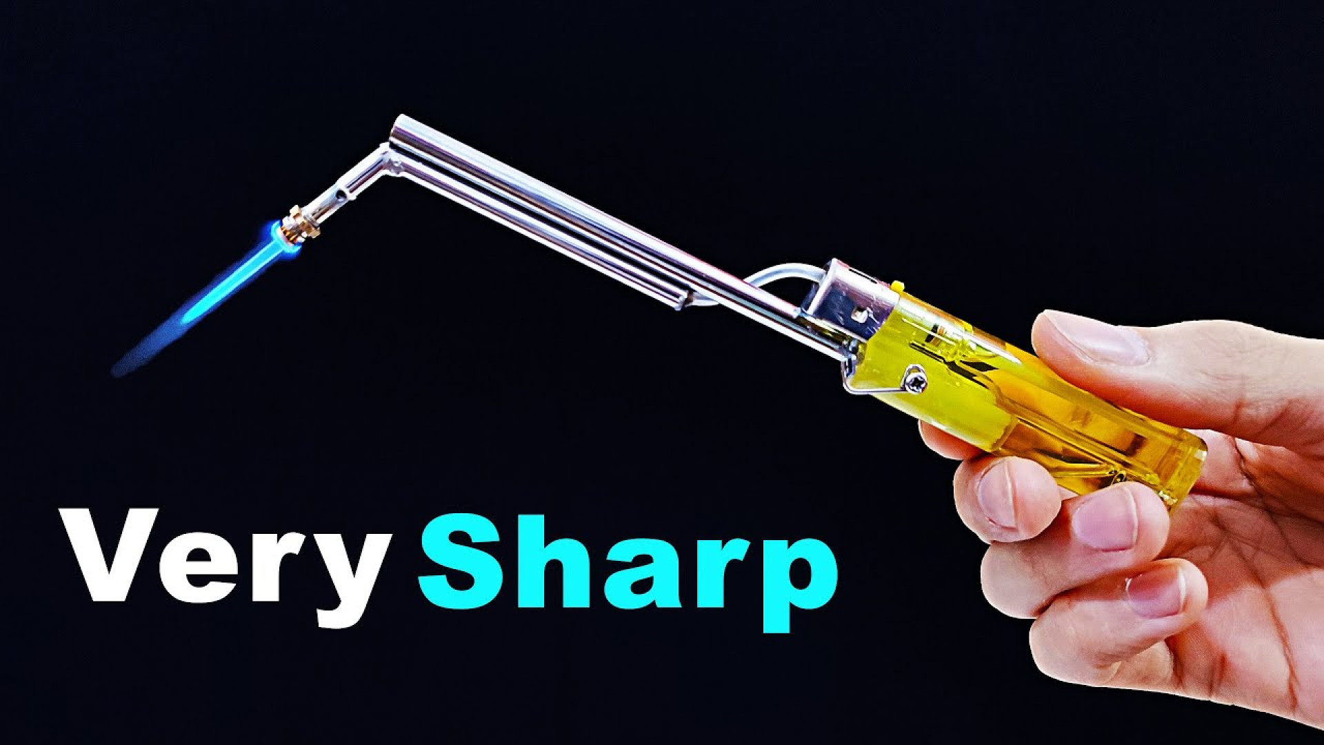 آموزش ساخت فندک فشار قوی با فندک خراب ساده