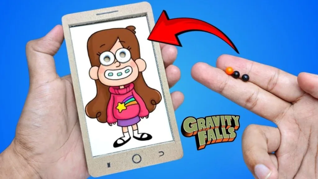 آموزش ساخت کاردستی آبشار جاذبه با مقوا دور ریختنی در خانه