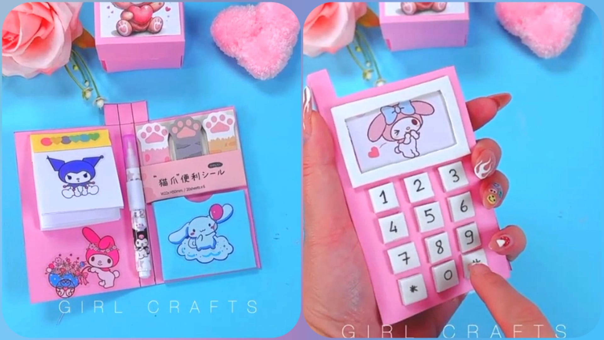 آموزش گام به گام ساخت کاردستی آسان و کیوت، دفترچه یادداشت فانتزی طرح ملودی