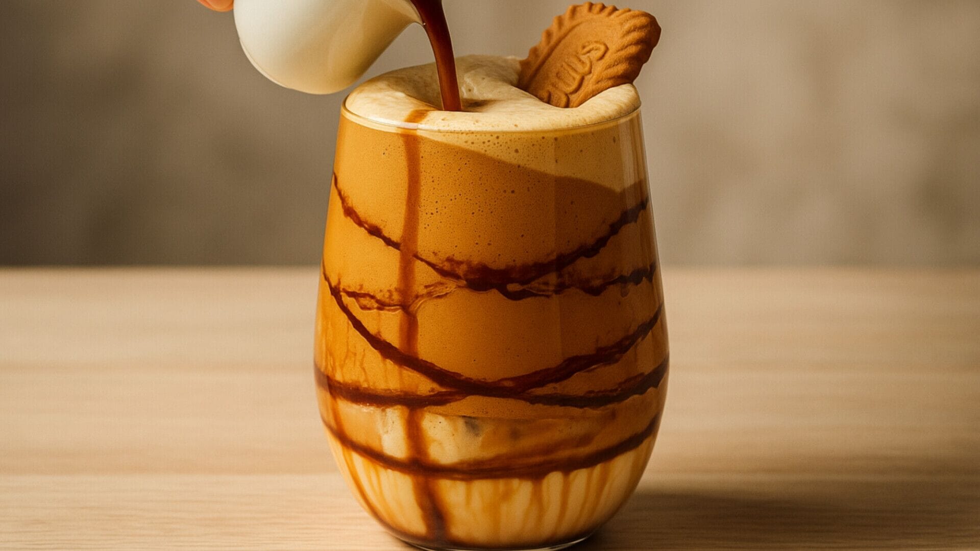 قهوه دالگونا با خامه وانیلی، آموزش ویدیویی نوشیدنی خانگی کافئین دار