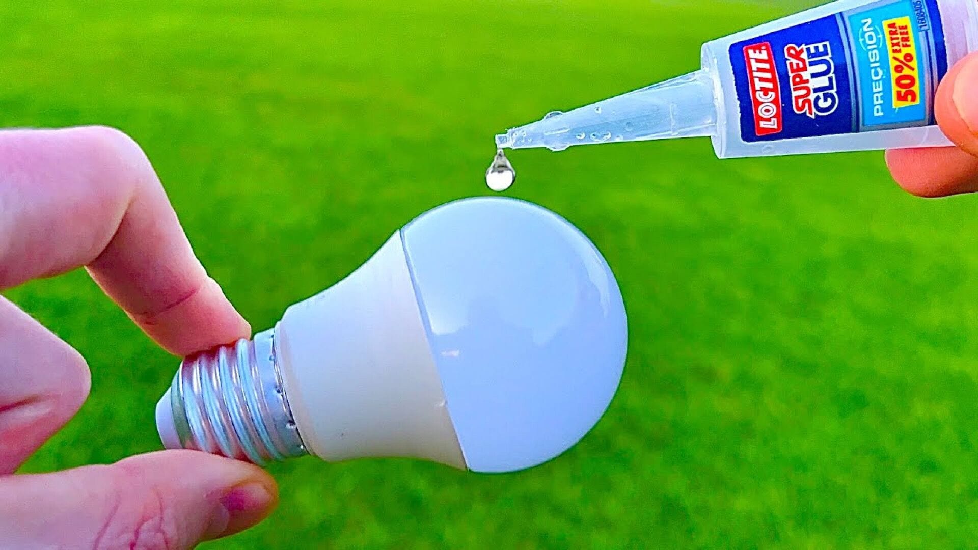 آموزش تصویری تعمیر LED سوخته با چسب قطرهای برای اتصال مجدد سیم و رفع مشکل لامپ خانگی