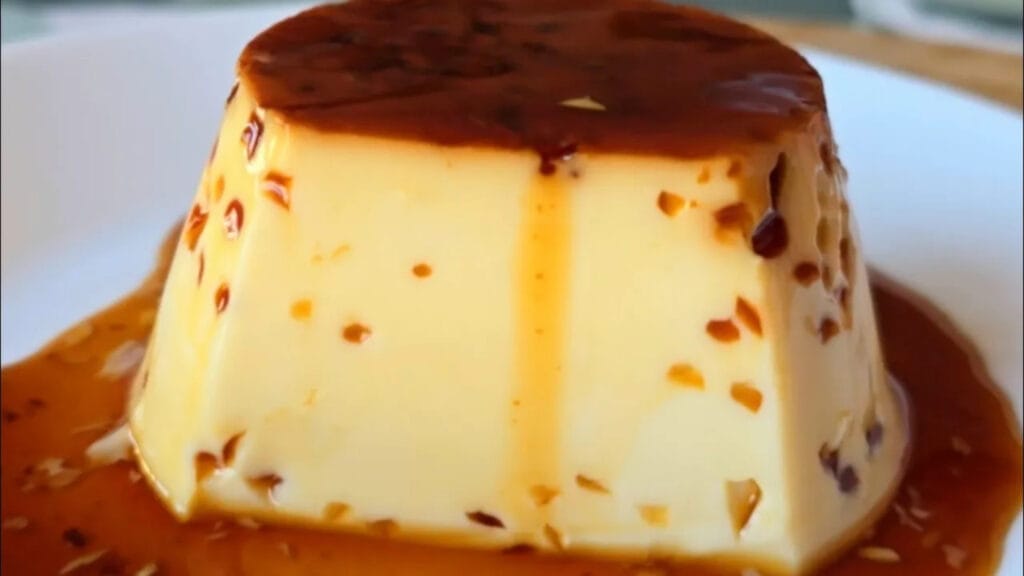 دسر کارامل خانگی با بافت نرم و روکش کارامل طلایی + ویدیو طرز تهیه دسر کارامل آسان و خوشمزه