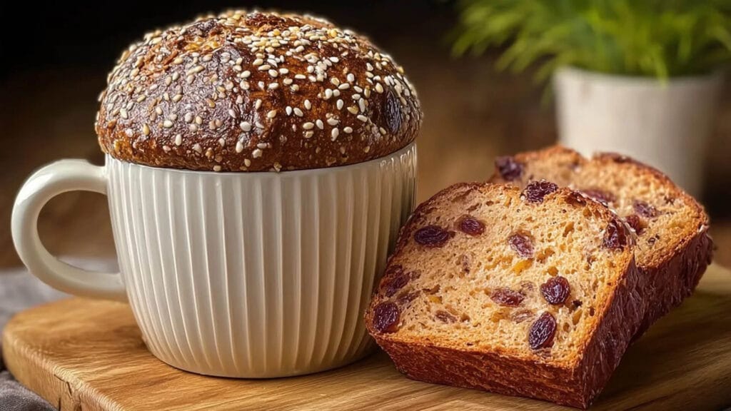 ویدیو آموزش نان جو دوسر خانگی بدون آرد، شکر و مخمر با روکش کنجد