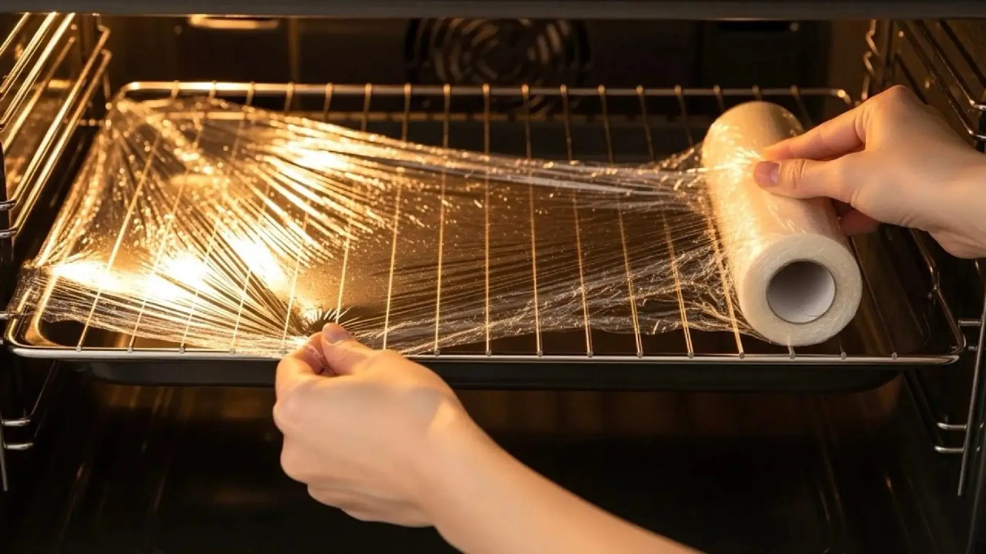 فر خانگی تمیز شده با جوش شیرین، سرکه و کمترین دردسر ممکن!