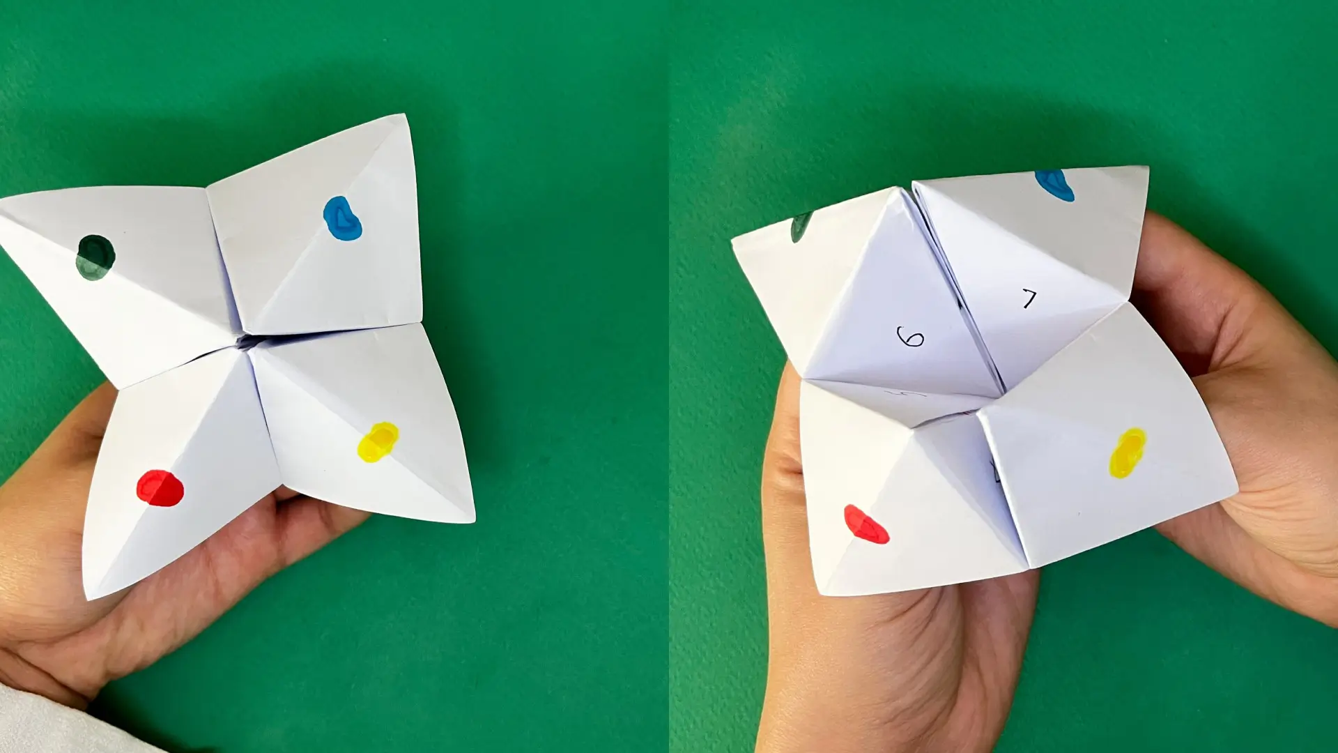 ساخت کاردستی خلاقانه و سرگرم کننده بازی نمکدان با کاغذ