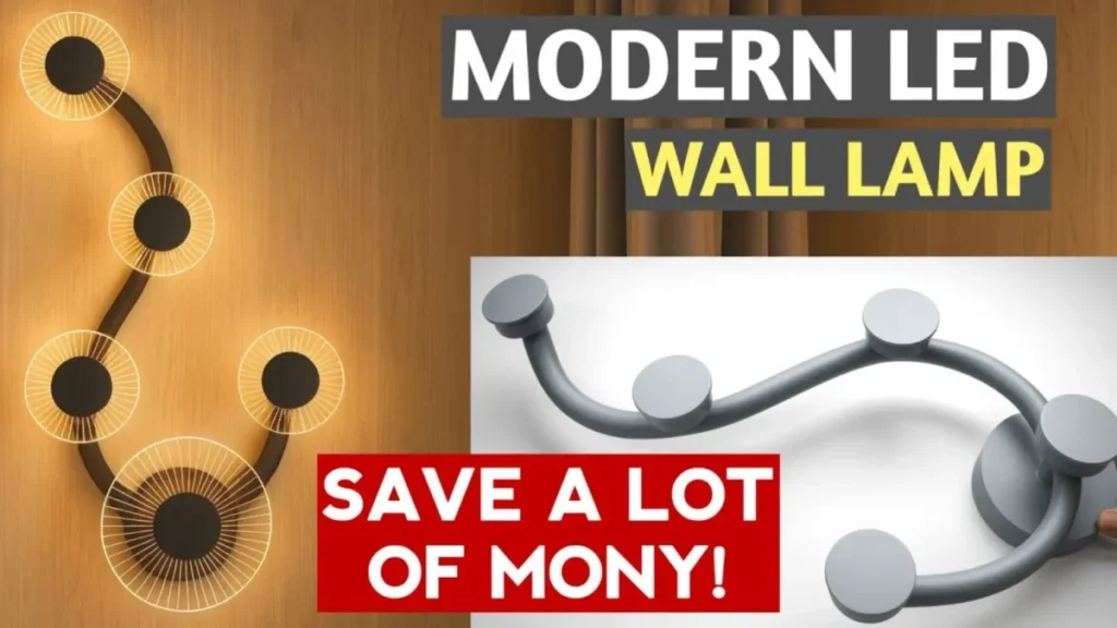 آموزش ساخت چراغ دیواری مدرن و مینیمال با استفاده از لوله‌های PVC و نورپردازی LED جهت دکوراسیون داخلی منزل و اتاق خواب.